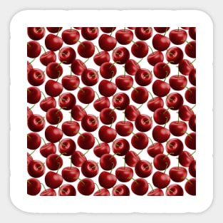 Cherries Graphic Pattern Art Sticker